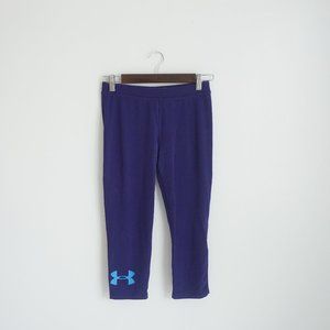 Under Armour Blue Crop Leggings